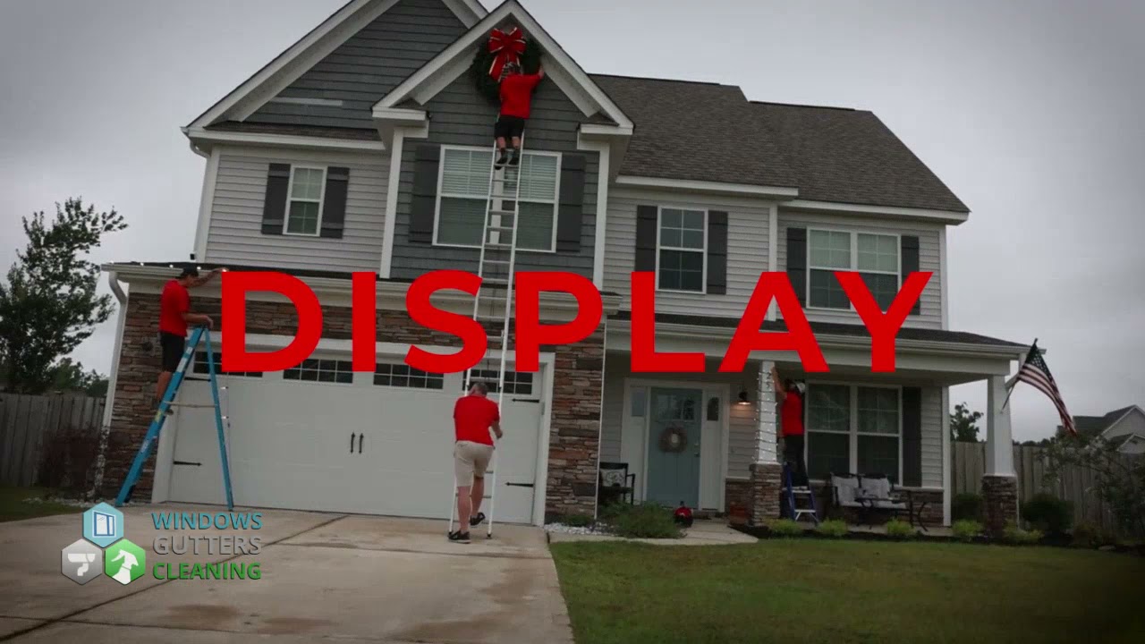 Windows Gutters Cleaning Professional Christmas Light Installation Chicago 2021