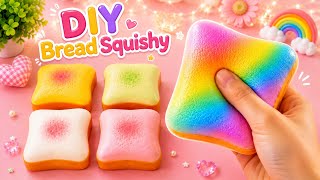 DIY Viral Bread Squishy 🍞 | How to Make a Cute & Satisfying Bread Squishy screenshot 2