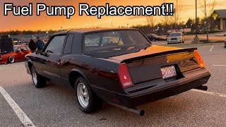 How To Replace A Mechanical Fuel Pump | SBC 86' Monte Carlo!