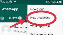 Whatsapp || What is New Broadcast And Use Properly In Whatsapp - Durasi: 3.10. 