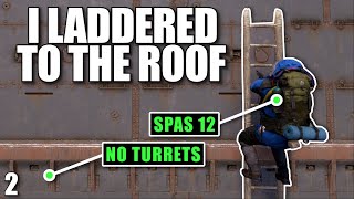 I SNUCK ONTO a 20 + DEEP ZERGS RAID BASE | Solo Rust