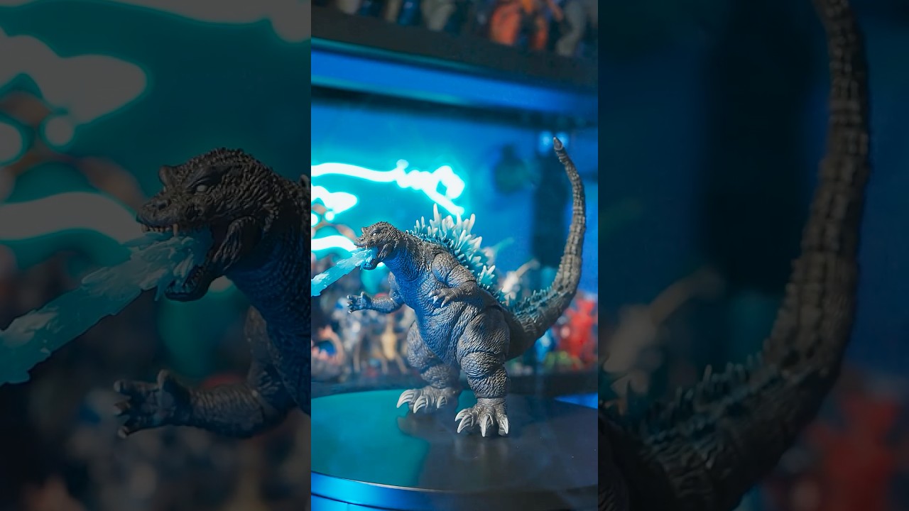 【HIYA】Heat Ray👻🦖 #godzilla #hiyatoys #toyasmr