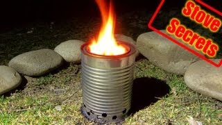 How To Make A Wood Gas Stove  Compact & Efficient!