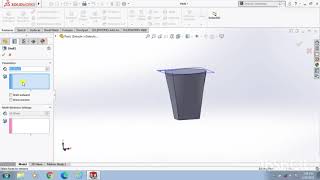 How to use Loft & Shell command in solidworks. Practice tutorial. || Attractive_Cadd || Solidwork ||