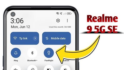 Flashlight Not Working on Realme 9 5G SE Problem Solved