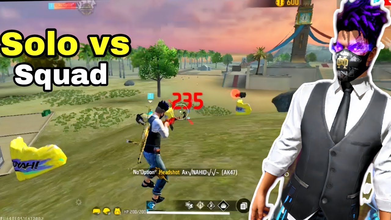 Enemy Just Shocked 🤯 When I Play Solo vs Squad Noob Lobby 😨 - YouTube