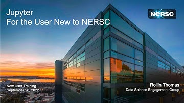 12 - Jupyter at NERSC