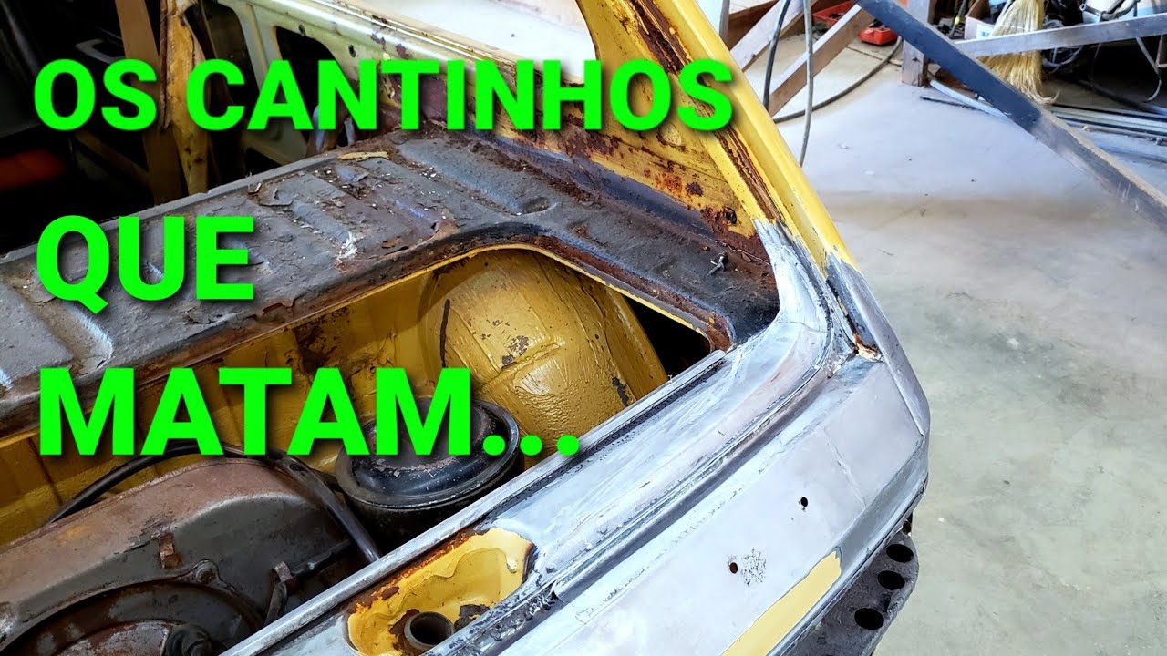 VW Brasília Amarela | Remendos na Traseira PT3 | Bill Metal Work