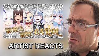 This BEAUTIFUL song wrecked me!!! Rapper/Singer Reacts to World Wide Carol (PAM vtubers)