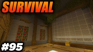 MAKING A FANCY WITCH FARM AFK ROOM! - Minecraft Survival: Episode 95