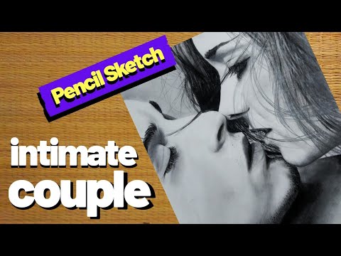 realistic-drawing-#8---love-couple-intimate-moment-sketch-|-shankha:-the-bong-artist