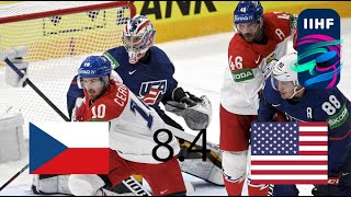 MS V HOKEJI 2022  ČESKO USA  BOJ O BRONZ