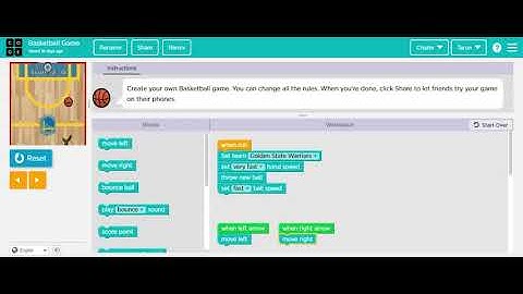 Basketball Game Code.org