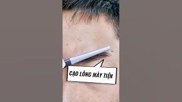 Dao cạo lông mày 2 đầu, cạo mượt mà tiện lắm nha #daocaolongmay2dauamortals #daotiachanmay
