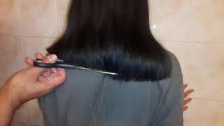 Lockdown Haircut| Girls haircut | Trim