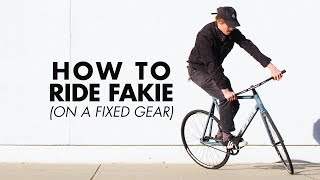 Today jackson teaches you how to ride fakie / backwards on a fixie.
riding can take some time master, this tutorial outlines the key steps
become...