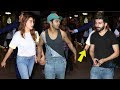 Sara Ali Khan and Varun Dhawan IGN0RE and Hurting Kartik Aryan at Mumbai Airport | Coolie No 1 Cast