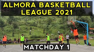 3X3 ALMORA BASKETBALL LEAGUE 2021 | MATCHDAY 1 HIGHLIGHTS | Video 01