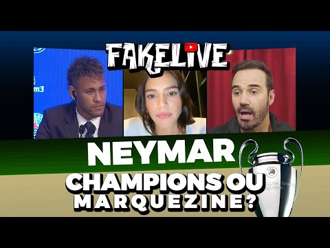 NEYMAR QUER A CHAMPIONS OU QUER OUTRA COISA (BRUNA MARQUEZINE) - FAKELIVE DIOGO PORTUGAL