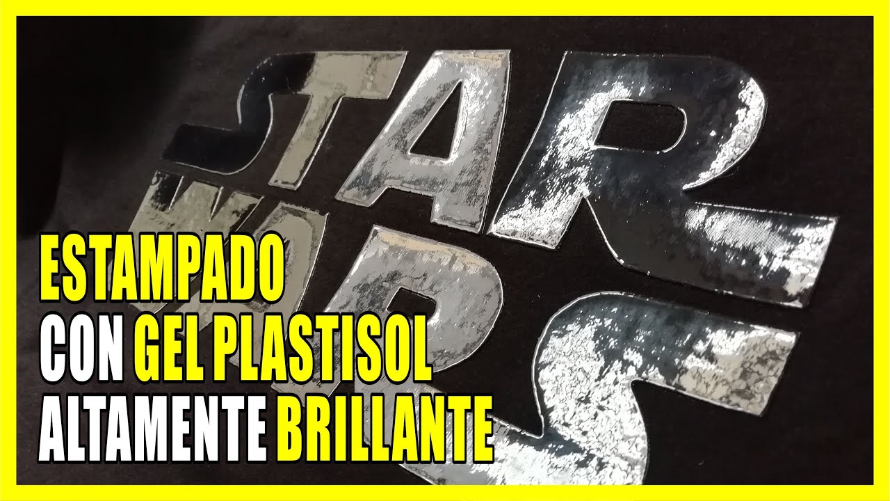 Aprende a estampar con GEL plastisol ALTAMENTE BRILLANTE Ultra HD QTX QUITEXA