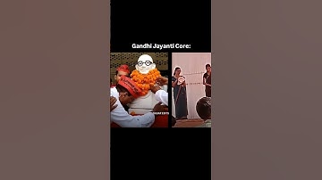 2 October me Entry 🥱 | Gandhi Jayanti Meme #shorts