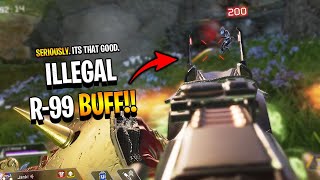 this R-99 BUFF is ILLEGAL.. - Apex Legends