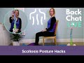 Posture Hacks for Scoliosis - sitting, standing, sleeping