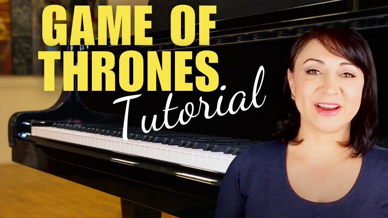 GAME OF THRONES PIANO TUTORIAL Sheet Music YouTube