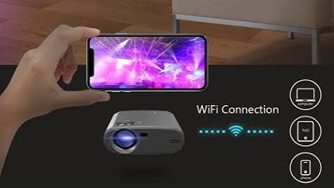 WEWATCH Video Projector with WiFi and Bluetooth, Portable Projector Review, Good for indoor movies,