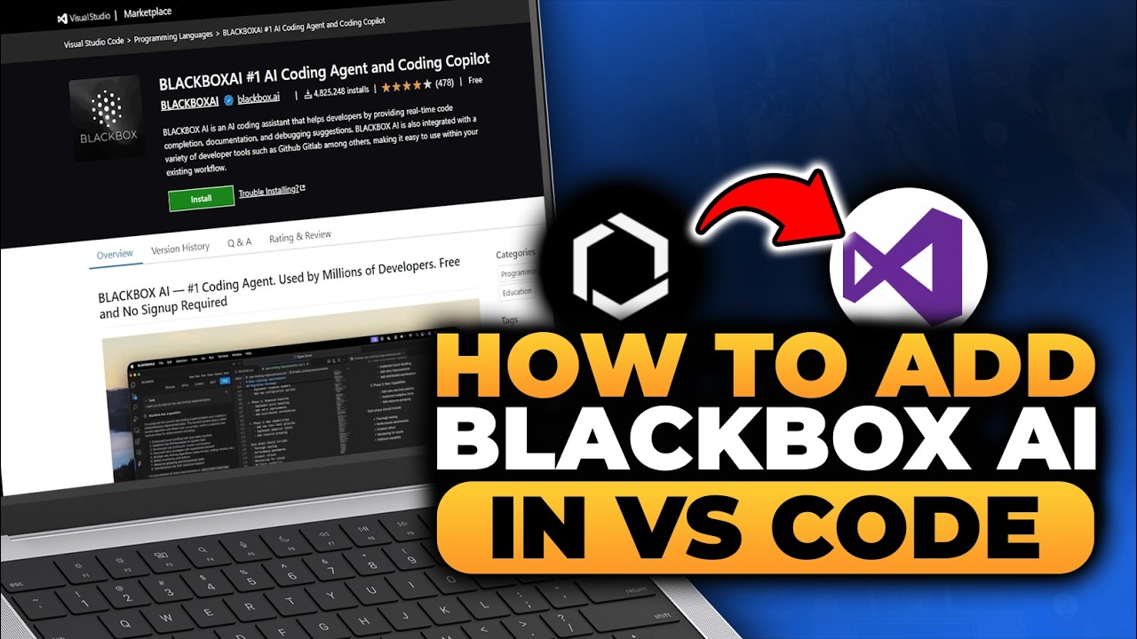 how to run python in visual studio code | blackbox ai... How To Add Blackbox AI in VS Code (FAST & EASY) | 100% WORKS | NO ...