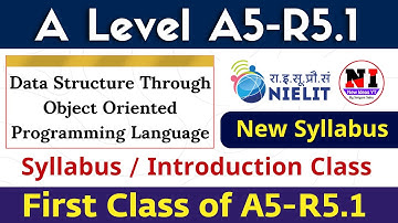 A-niveau | A5-R5.1 Klas 1 | Datastructuur via objectgeoriënteerd | NIELIT A-niveau A5 R5 Hoofdstuk 1