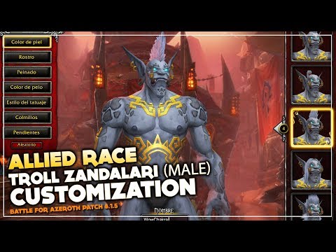 World of Warcraft | Zandalari Trolls | Allied Race Unlock Quest. 