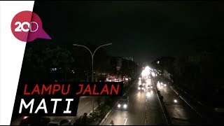 Video Gelapnya Malam di Pekanbaru karena Pemkot Tunggak Listrik