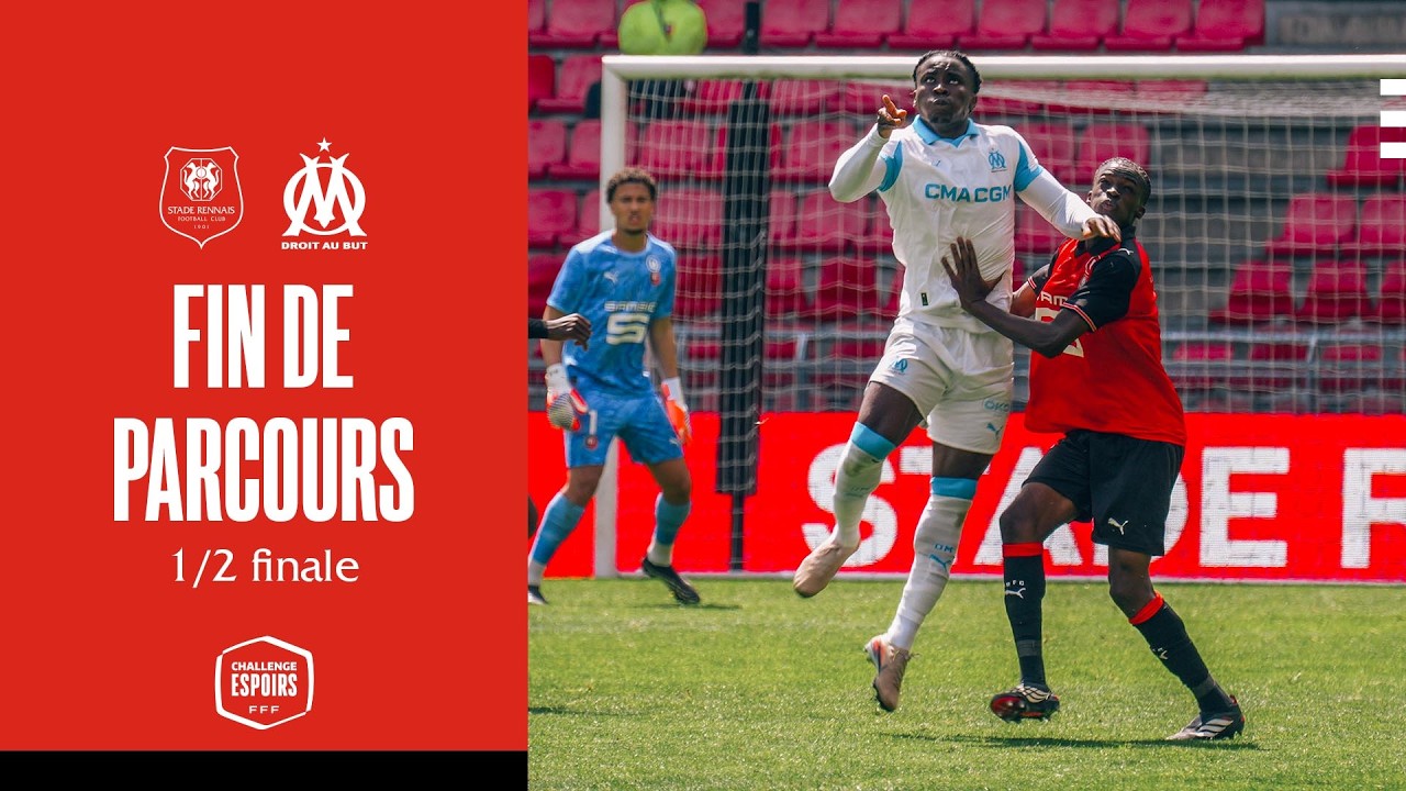 Sentiments partagés - SRFC / Olympique de Marseille, le résumé (1-1, 3-4 tab) | Challenge Espoirs