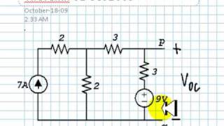 EECE 251 First Tutorial on Thevenin Equivalents with CircuitMaker