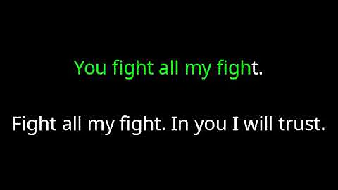 Jelly Roll Lord You Are My Strength Karaoke