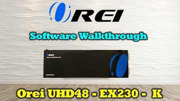 UHD48-EX230-K Software - How to Use