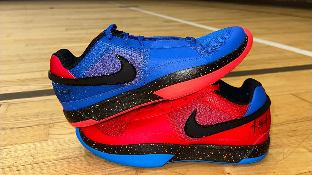 ☺NIKE JA 1 EP (HUNGER) 29 New Spider-Man Shoe?! Nike Ja 1 Hunger - YouTube