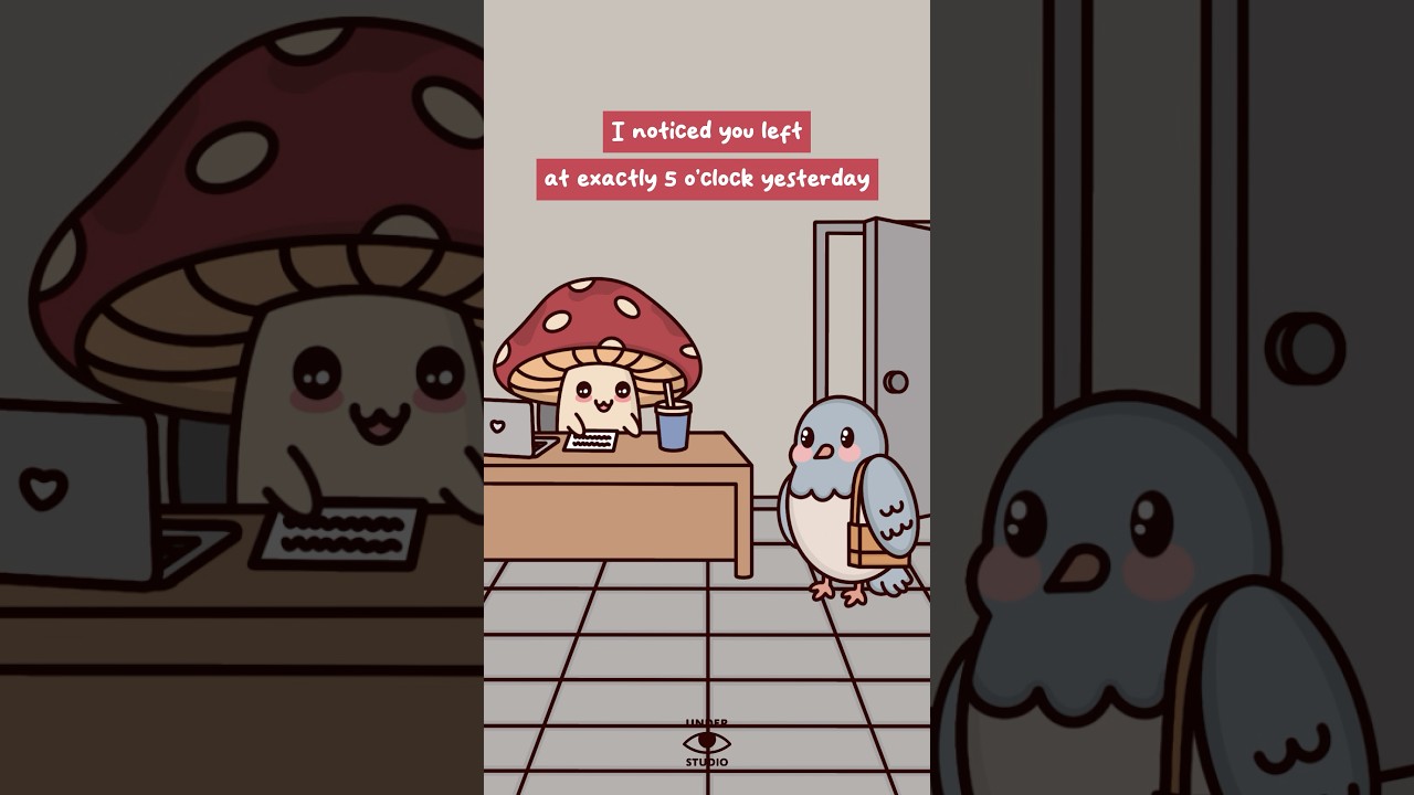 Motivation Doesn’t Pay Bills 🐦 Mushie & Birdie | Animation Meme | Original Audio: @ChristianJM