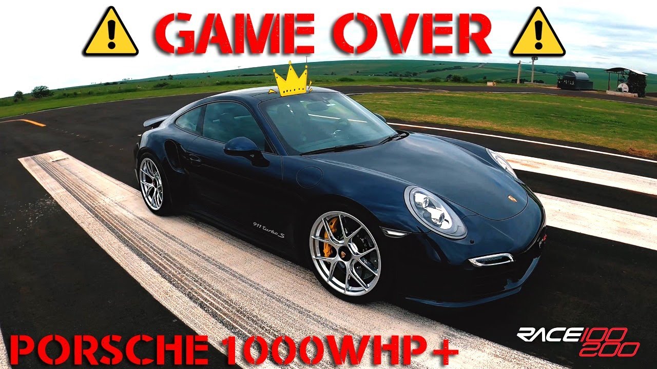 GAME OVER  PORSCHE 911 TURBO S 1000WHP+ ZEROU RANKING 2020 RACE