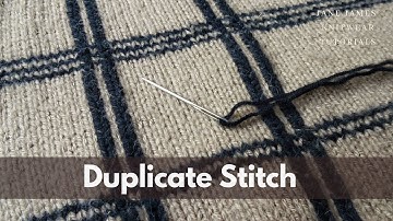 Duplicate Stitch | Knitting Tutorial (2023)