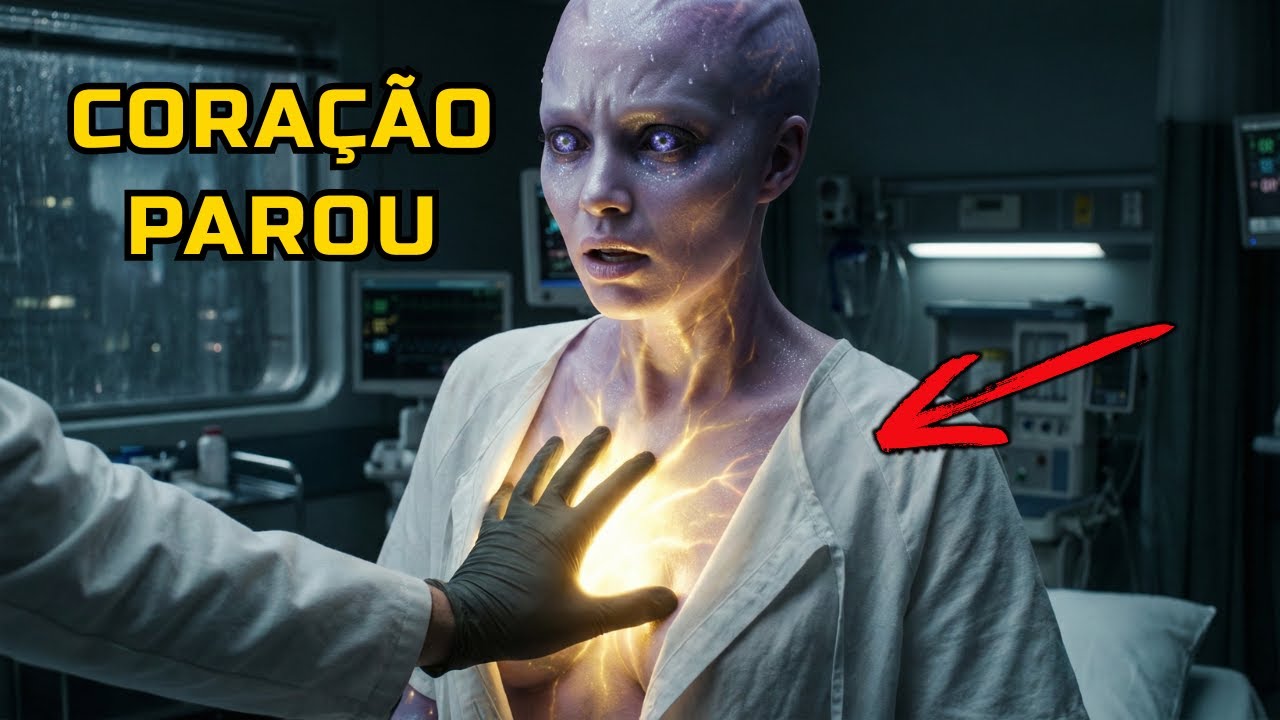 Minha espécie morre aos 30 ciclos, sozinha humano..." Disse a Alienigena— mas ele SALVOU meu coração