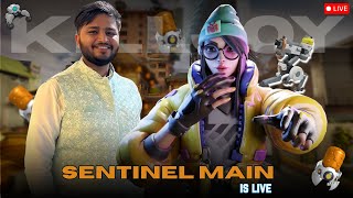 CAN WE CARRY WITH SENTINEL ONLY? | VALORANT LIVE #valorantlive #valorant #facecam