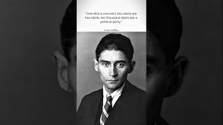 How Mass Fools Rule the World | Franz Kafka​#FranzKafka #Kafka #Politics #Psychology #Quotes