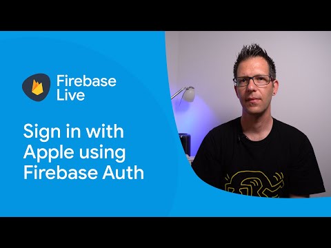 Sign in with Apple using Firebase Authentication