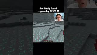 Minecraft copper ore moment 👻