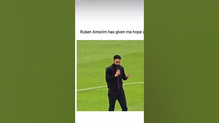 Ruben Amorim Say Good Days Are Coming #football #epl #manunited #rubenamorim