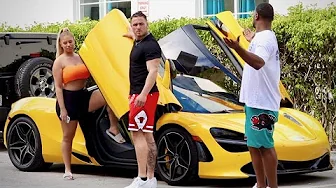 GOLD DIGGERS VS. EXOTIC CARS!!
