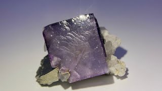 Phantom Fluorite with Quartz & Arsenopyrite, Rocks & Minerals from China