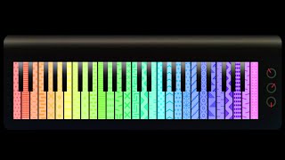 The Colorful Piano Race! - Marble Race In Algodoo screenshot 3